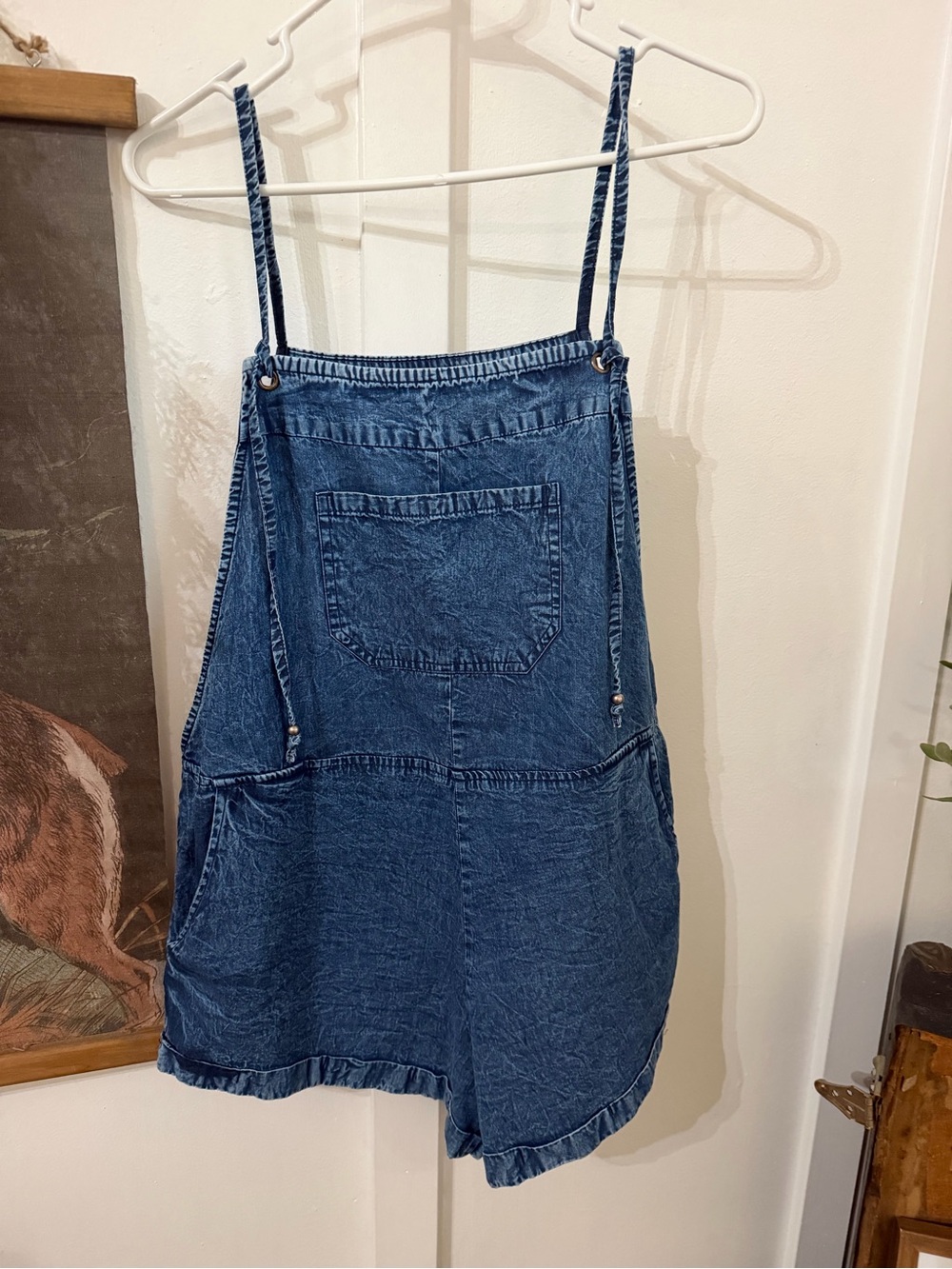 Angie Indigo Denim Romper